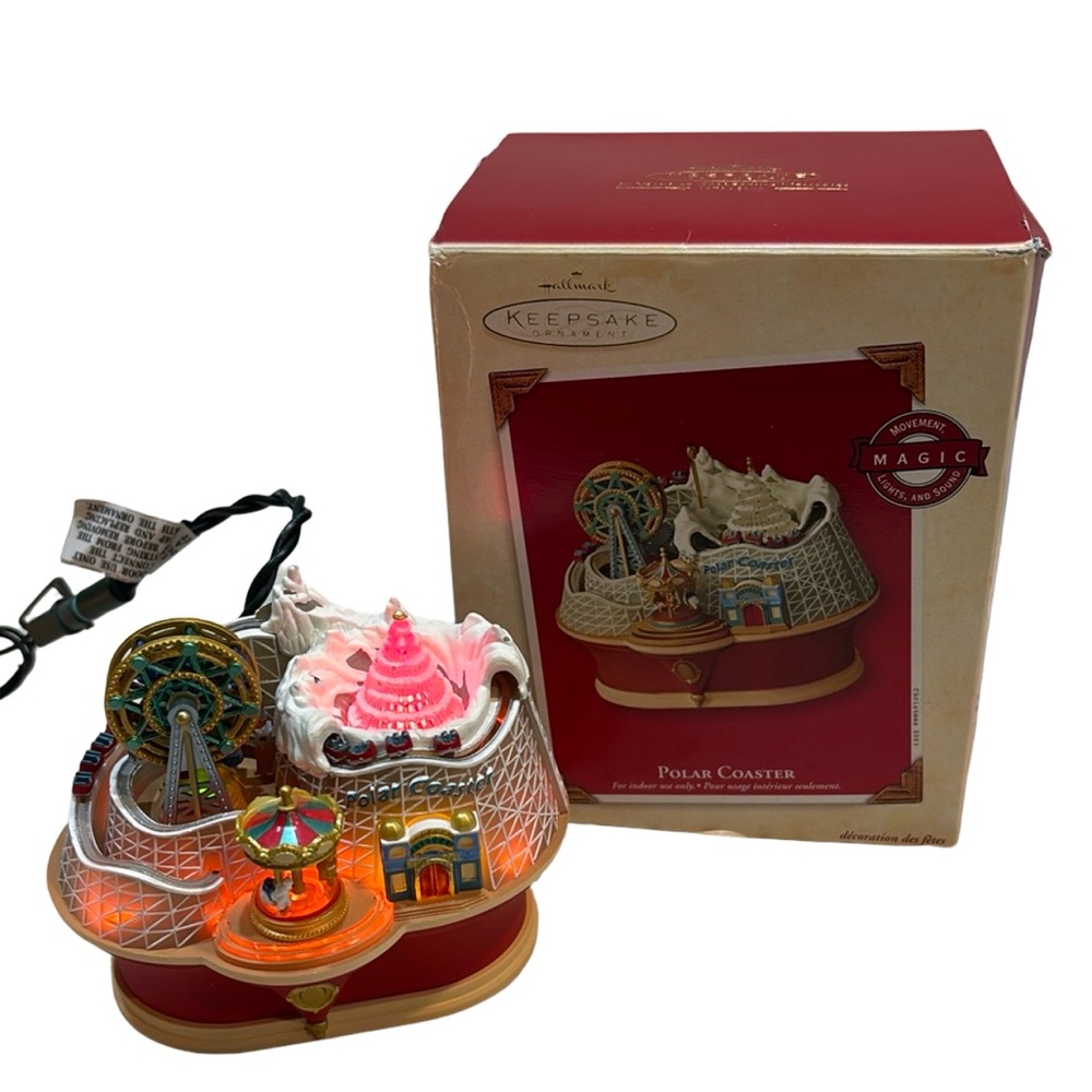 Hallmark Keepsake Ornament Polar Coaster 2003